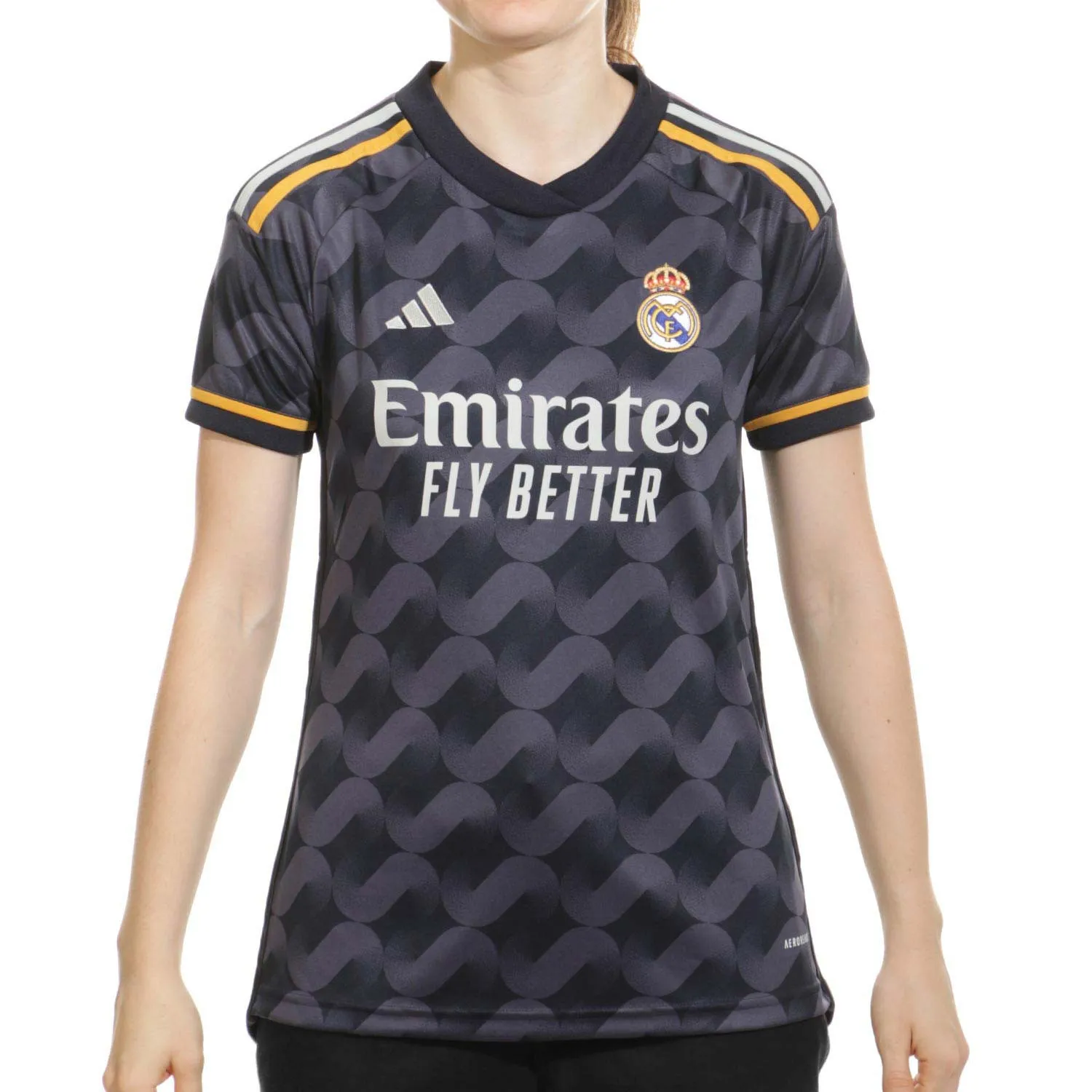 Camiseta adidas 2a Real Madrid Camavinga mujer 2023 2024