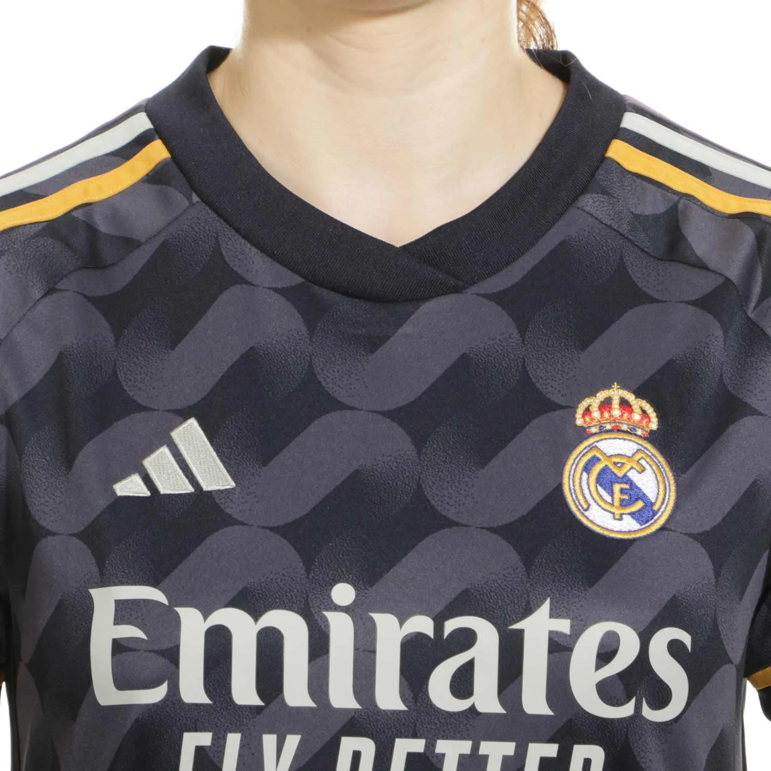 Camiseta adidas 2a Real Madrid Camavinga mujer 2023 2024