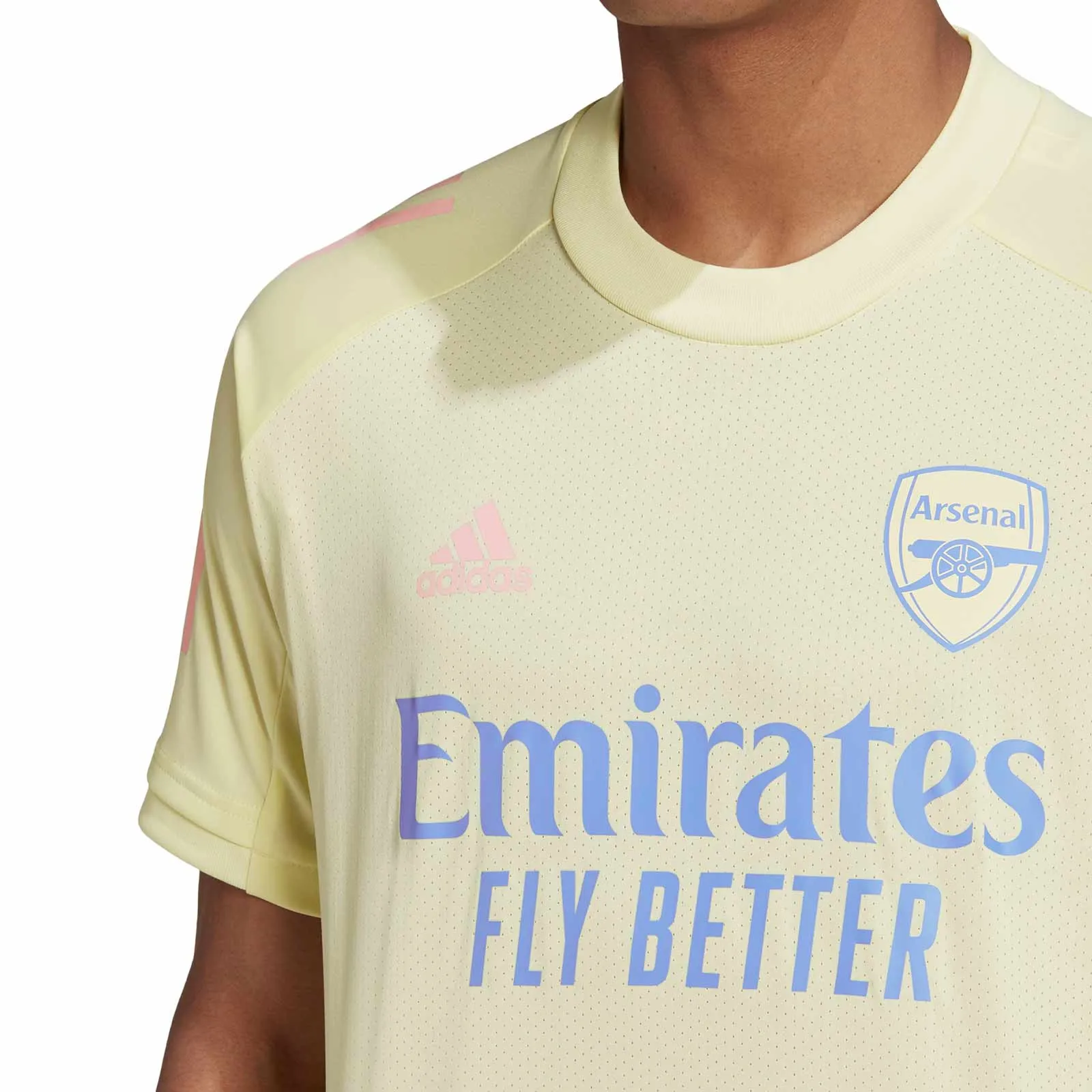 Camiseta adidas Arsenal entreno 2020 2021