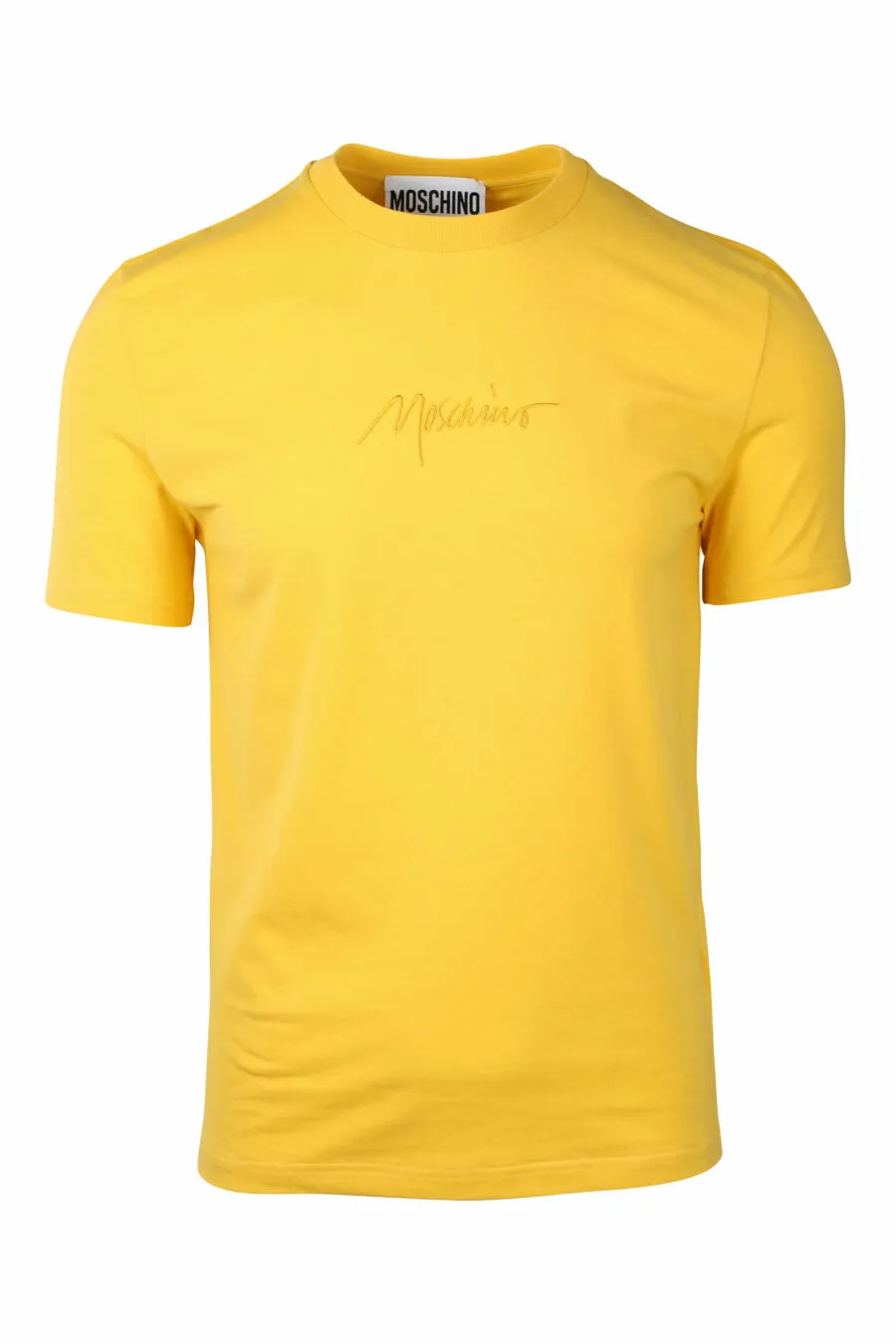 Camiseta amarilla con logo 