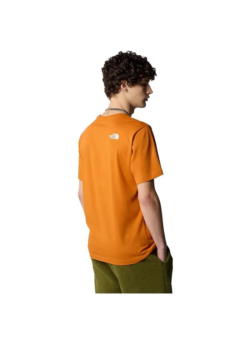 Camiseta Hombre The North Face Easy Naranja