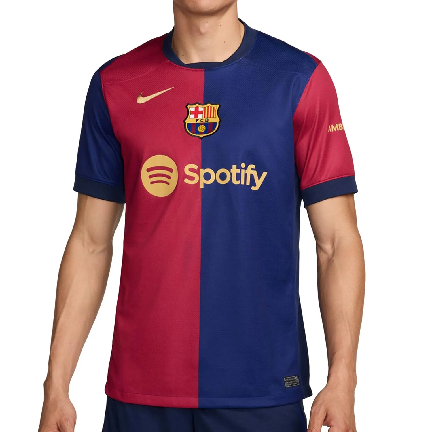 Camiseta Nike Barcelona Lewandowski 2024 2025 DF Stadium UCL