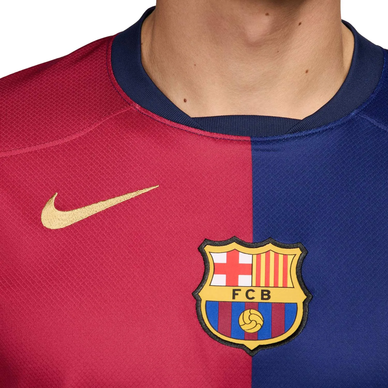 Camiseta Nike Barcelona Lewandowski 2024 2025 DF Stadium UCL