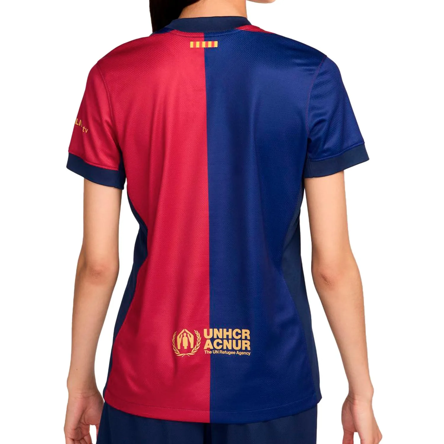 Camiseta Nike Barcelona mujer 2024 2025 Dri-Fit Stadium