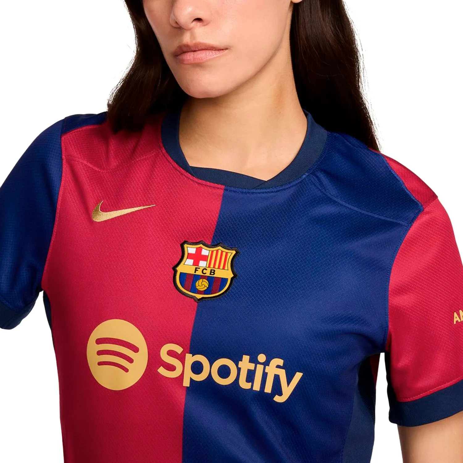 Camiseta Nike Barcelona mujer 2024 2025 Dri-Fit Stadium