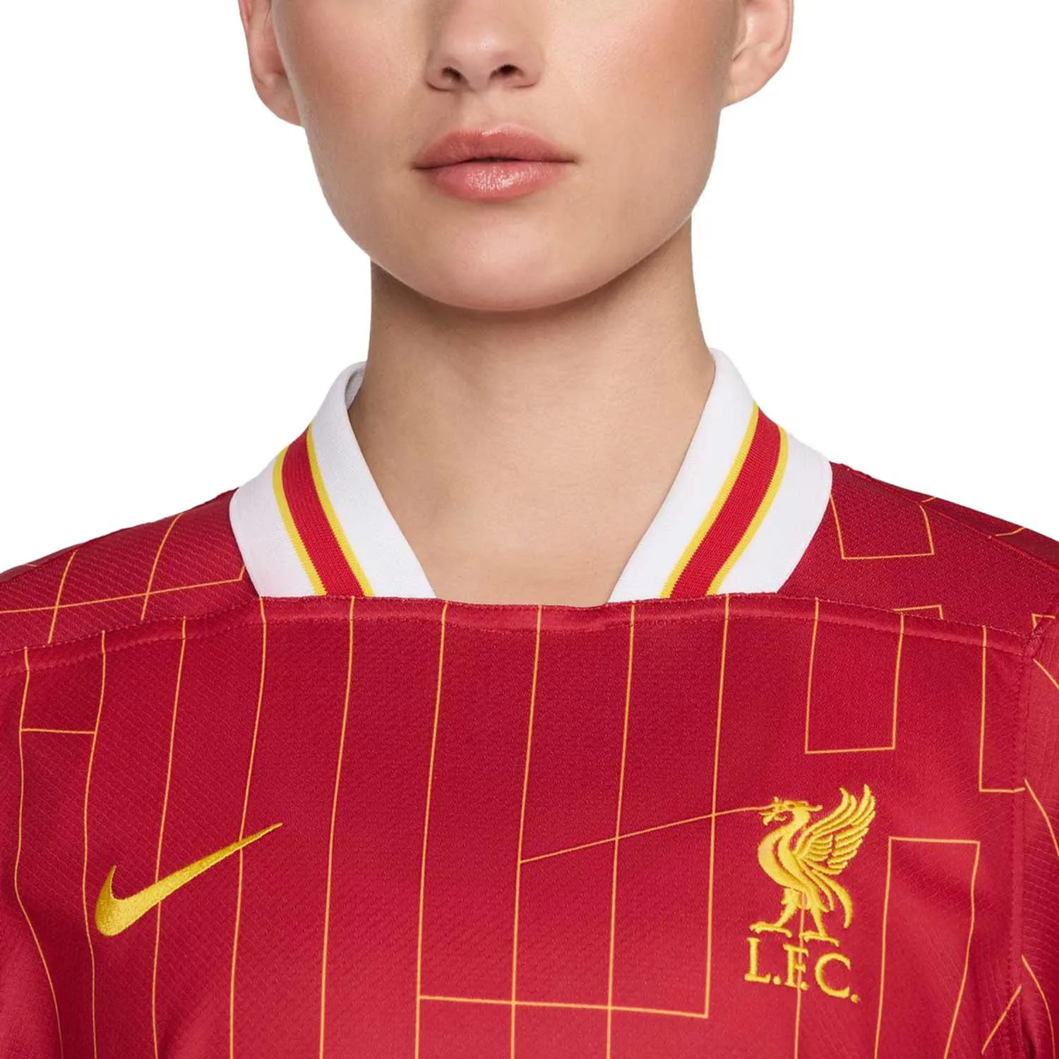 Camiseta Nike Mujer Liverpool 2024-2025 Stadium Dri-Fit