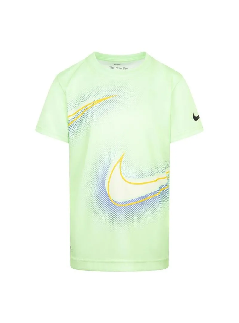 Camiseta Niño Nike Stacked Up Verde