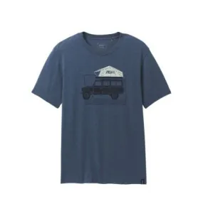 Camiseta Prana Camp Life Journeyman (Aqua Heather) hombre