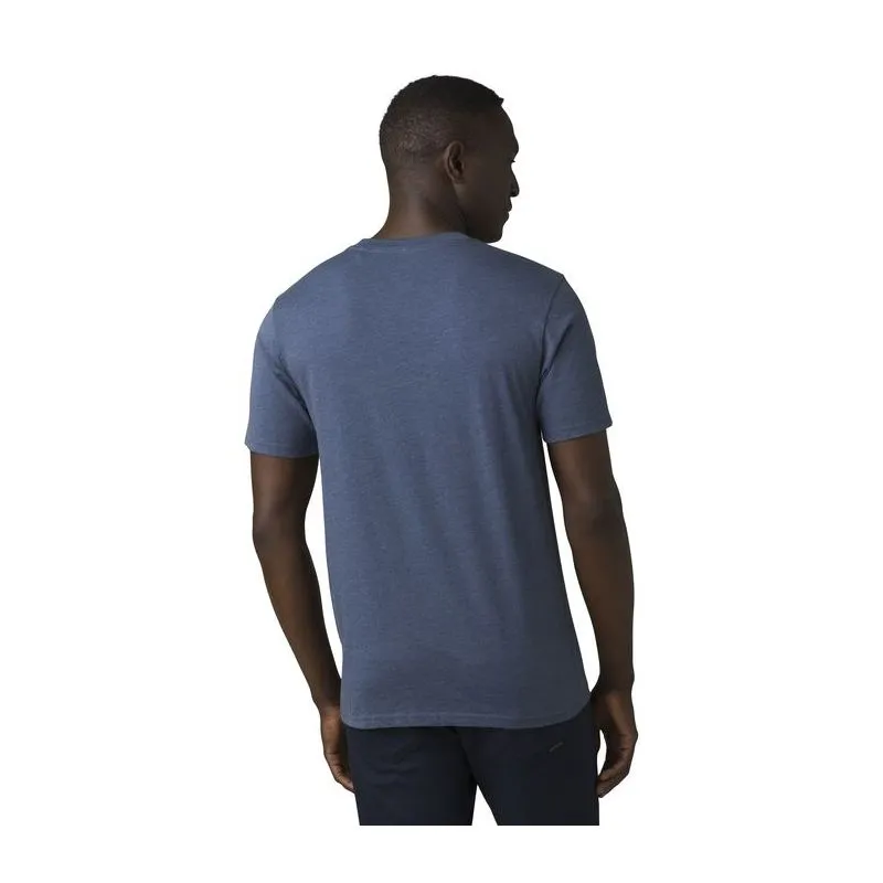 Camiseta Prana Camp Life Journeyman (Aqua Heather) hombre