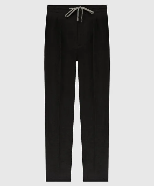 Cashmere&Whiskey Black linen pants