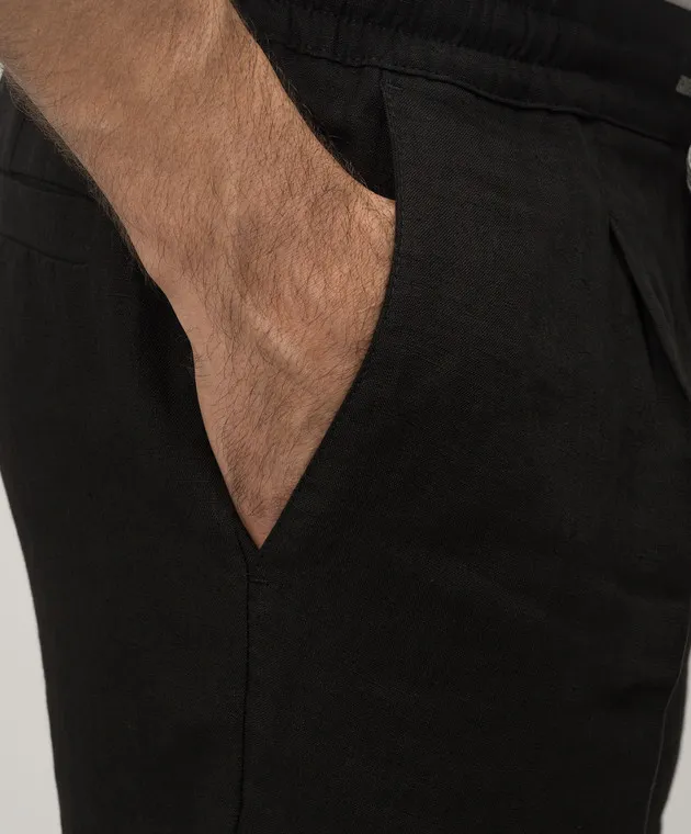 Cashmere&Whiskey Black linen pants