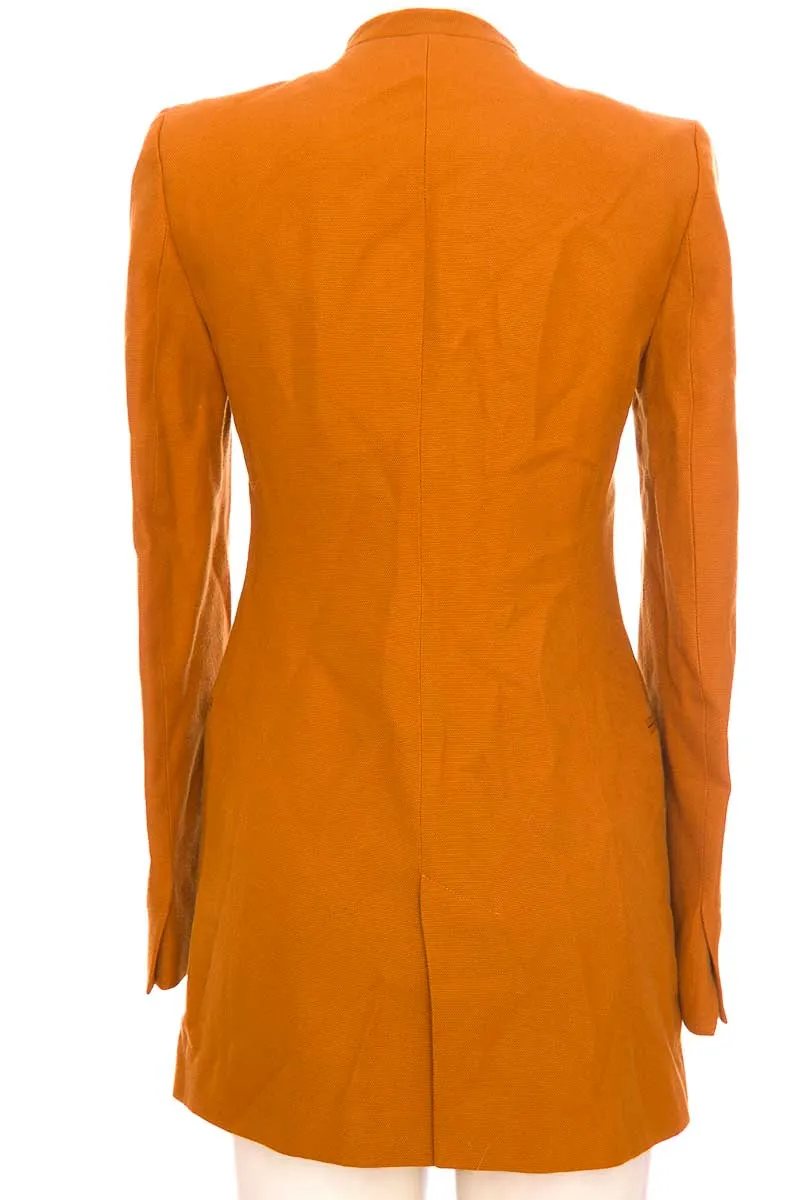 Chaqueta / Abrigo color Naranja - Zara