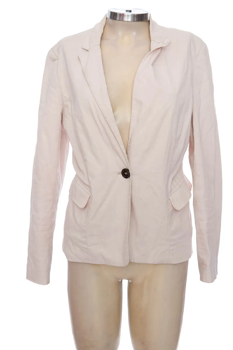 Chaqueta / Abrigo color Rosado - Bershka