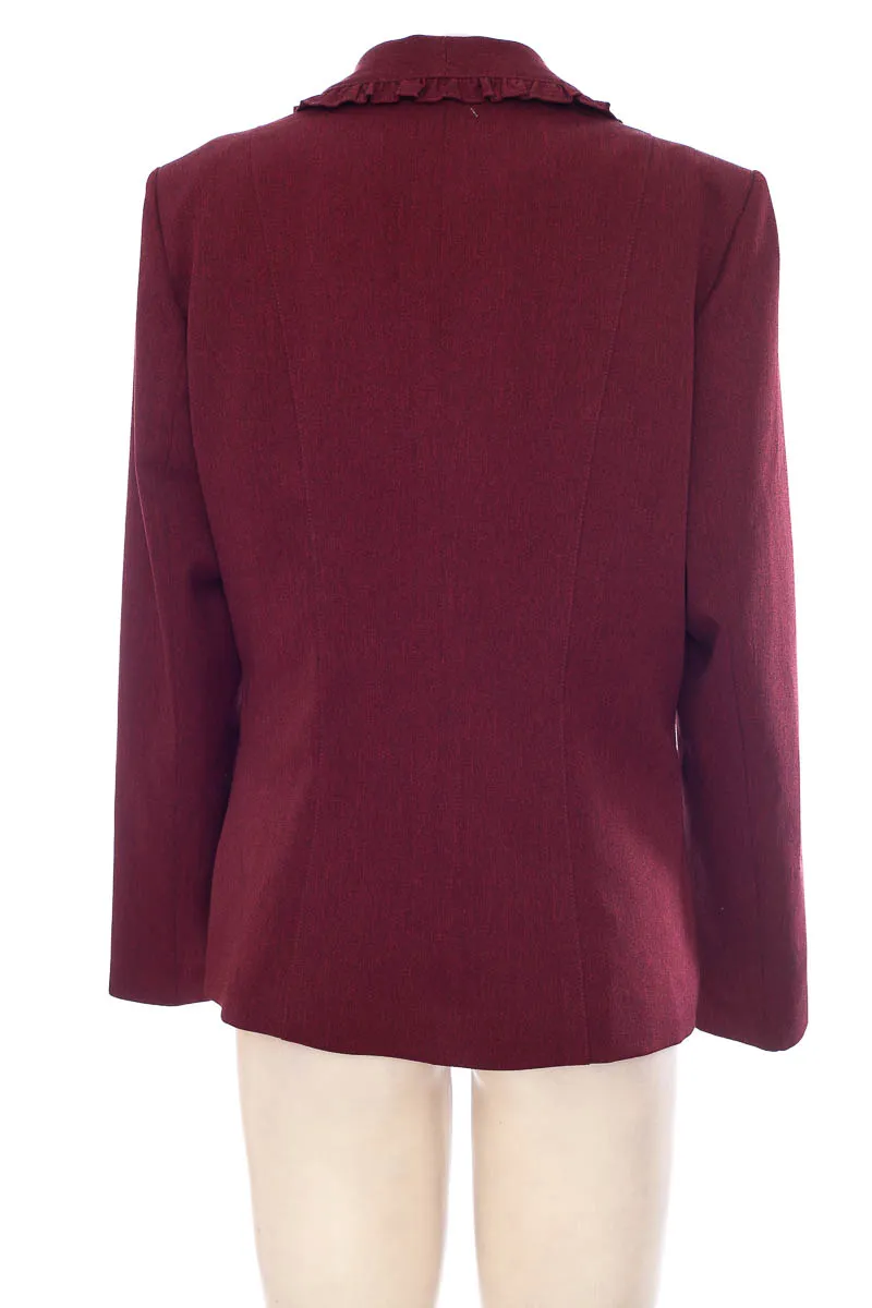 Chaqueta / Abrigo color Vinotinto - Magaly