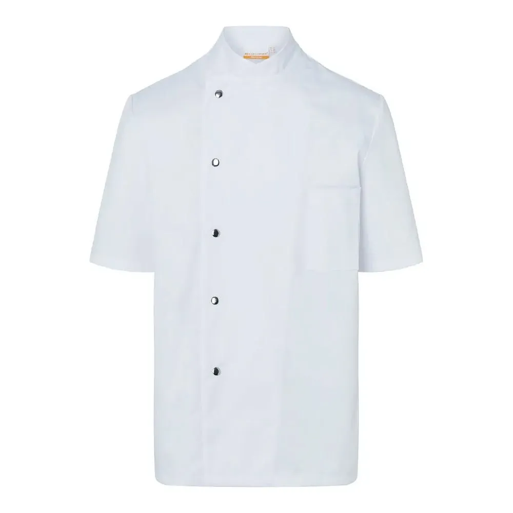 Chaqueta Chef Gustav manga corta blanco