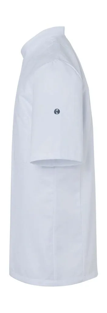 Chaqueta Chef Gustav manga corta blanco