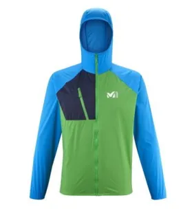 Chaqueta cortaviento Millet INTENSE Light Jacket para hombre (azul/verde)