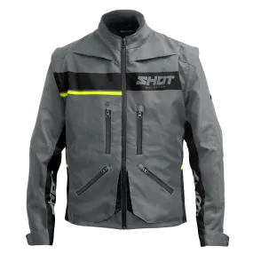 Chaqueta de Enduro Shot Contact Assault 2.0 Gris-Amarillo Neón