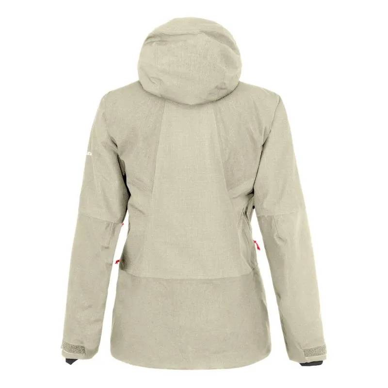 Chaqueta esquí de travesía Salewa Sella 2L Powertex Tirolwool Responsive (Oatmeal Melange) Mujer