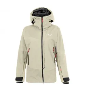 Chaqueta esquí de travesía Salewa Sella 2L Powertex Tirolwool Responsive (Oatmeal Melange) Mujer