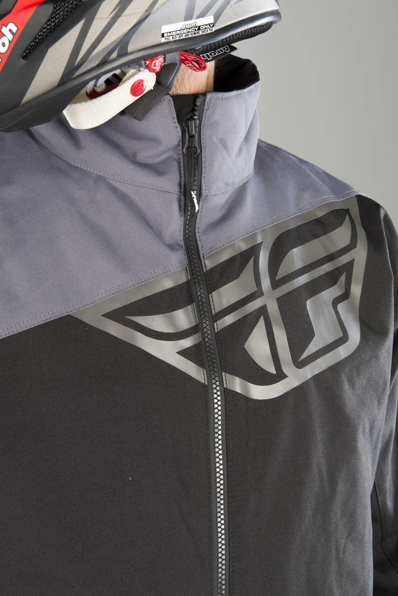 Chaqueta FLY Racing Aurora Negro/Gris