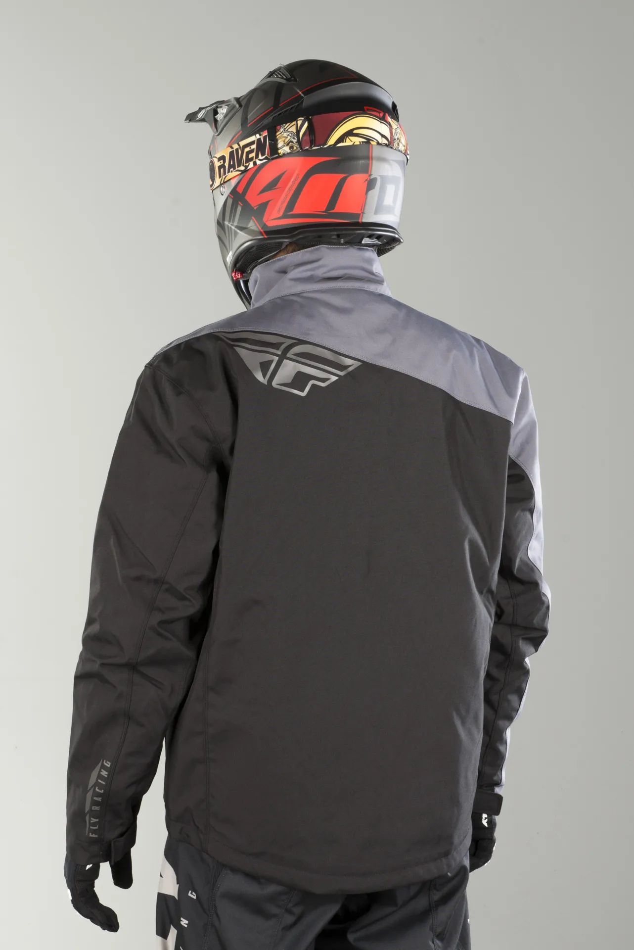 Chaqueta FLY Racing Aurora Negro/Gris