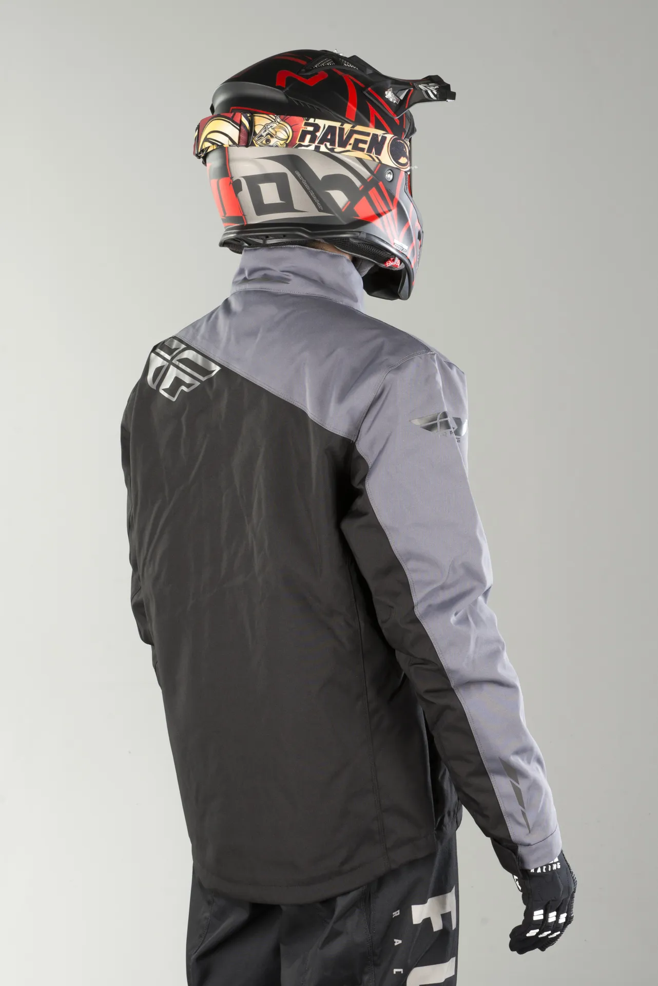 Chaqueta FLY Racing Aurora Negro/Gris