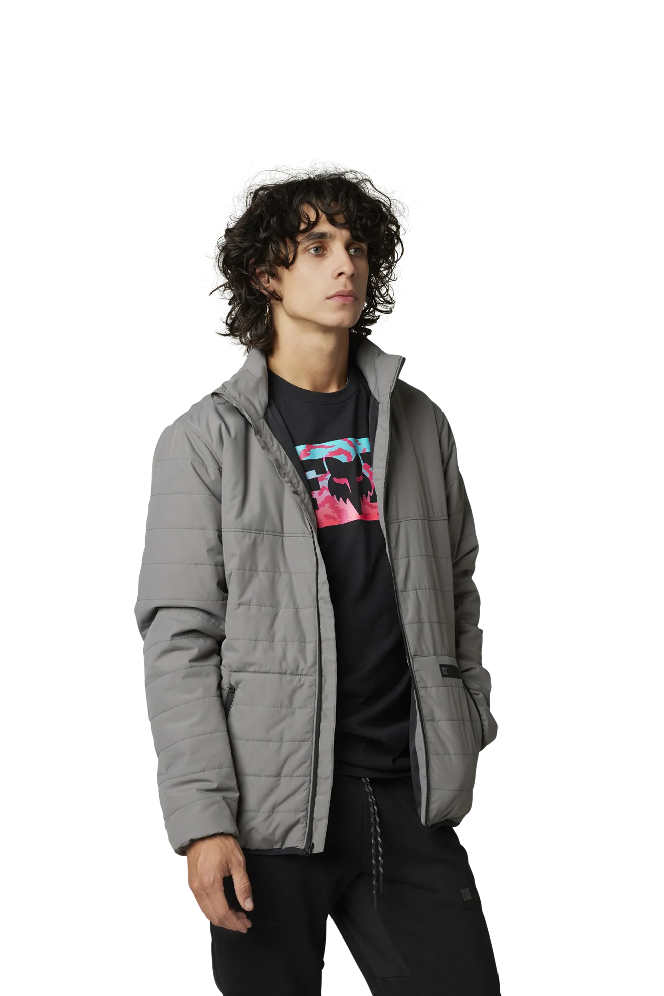 Chaqueta FOX Howell Puffy Gris Oscuro 