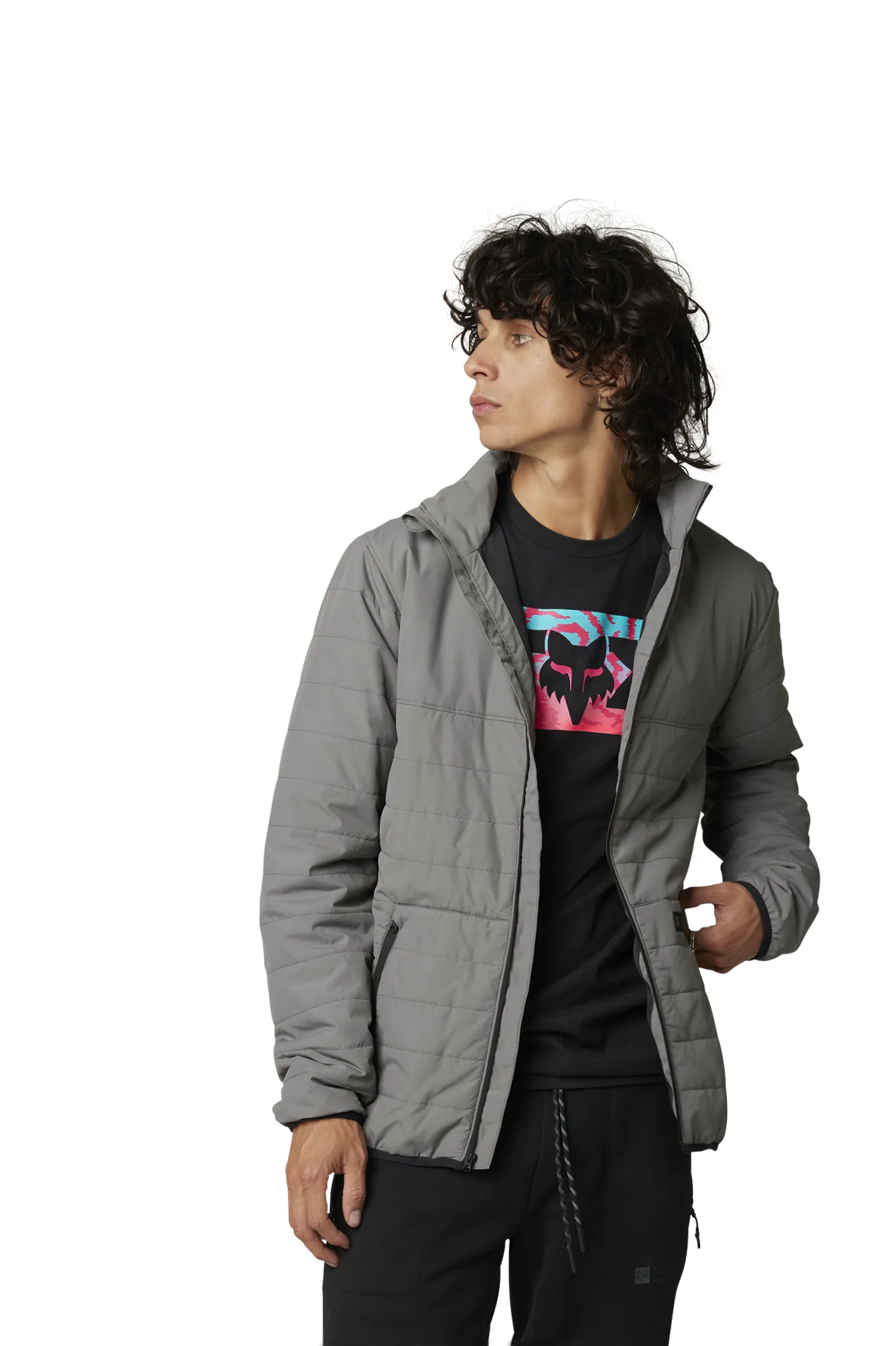 Chaqueta FOX Howell Puffy Gris Oscuro 