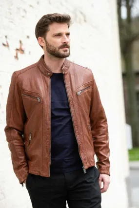 Chaqueta Hombre Cityzen Antalya Cognac