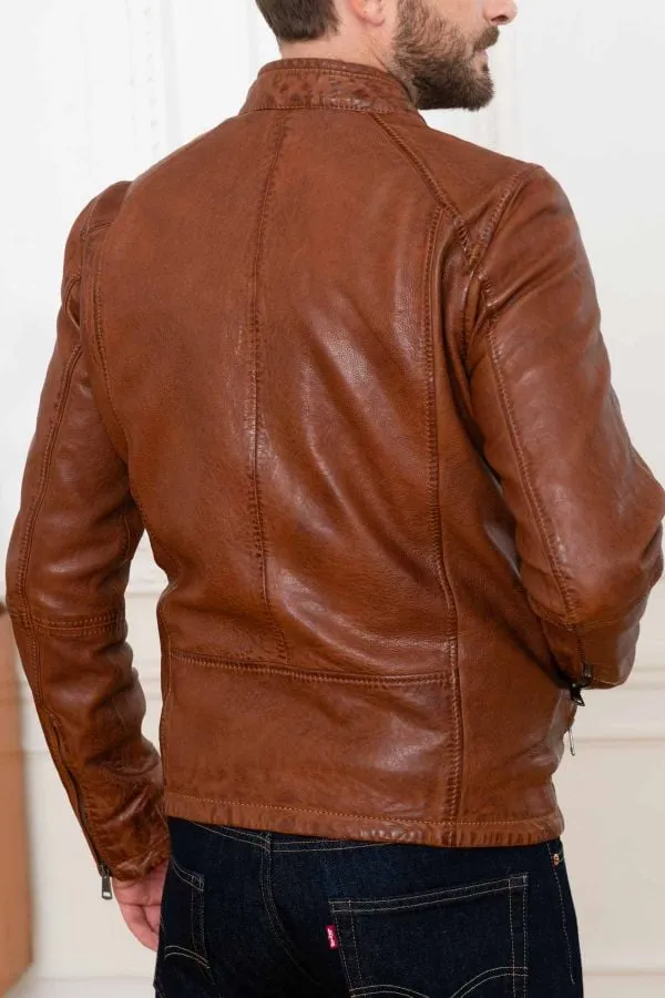 Chaqueta Hombre Cityzen Antalya Cognac