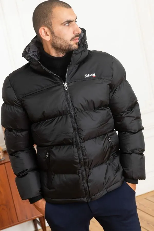 Chaqueta Hombre Schott Utah2 Black