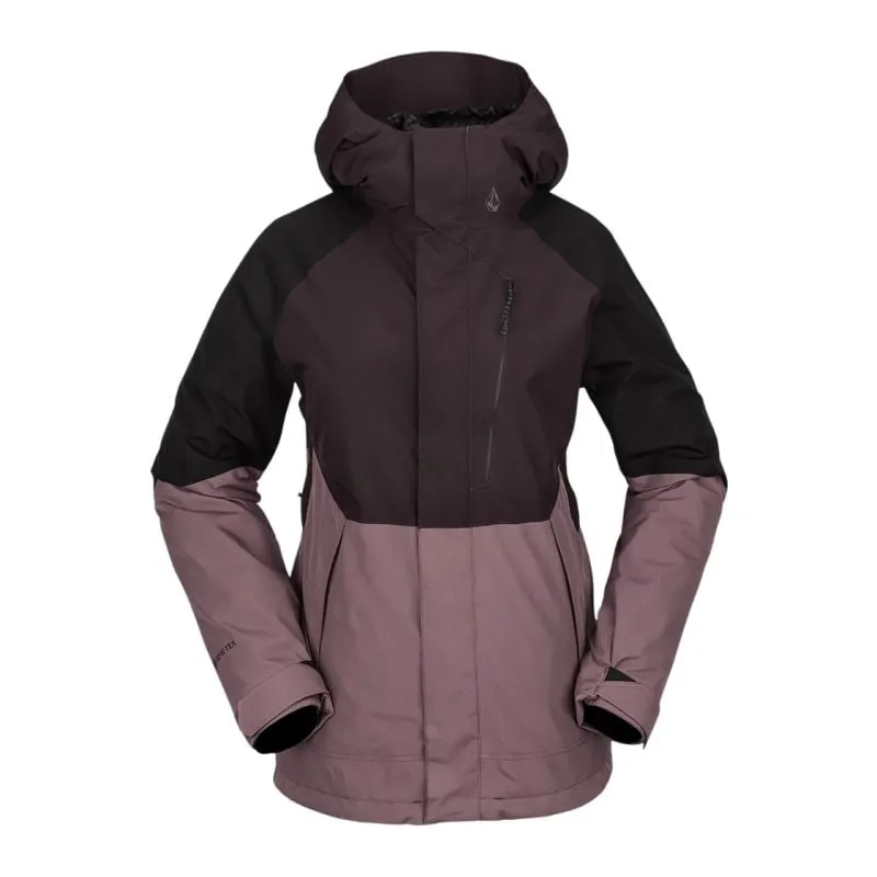 Chaqueta para la nieve Volcom ARIS INS GORE-Tex (BLACK PLUM) Mujer