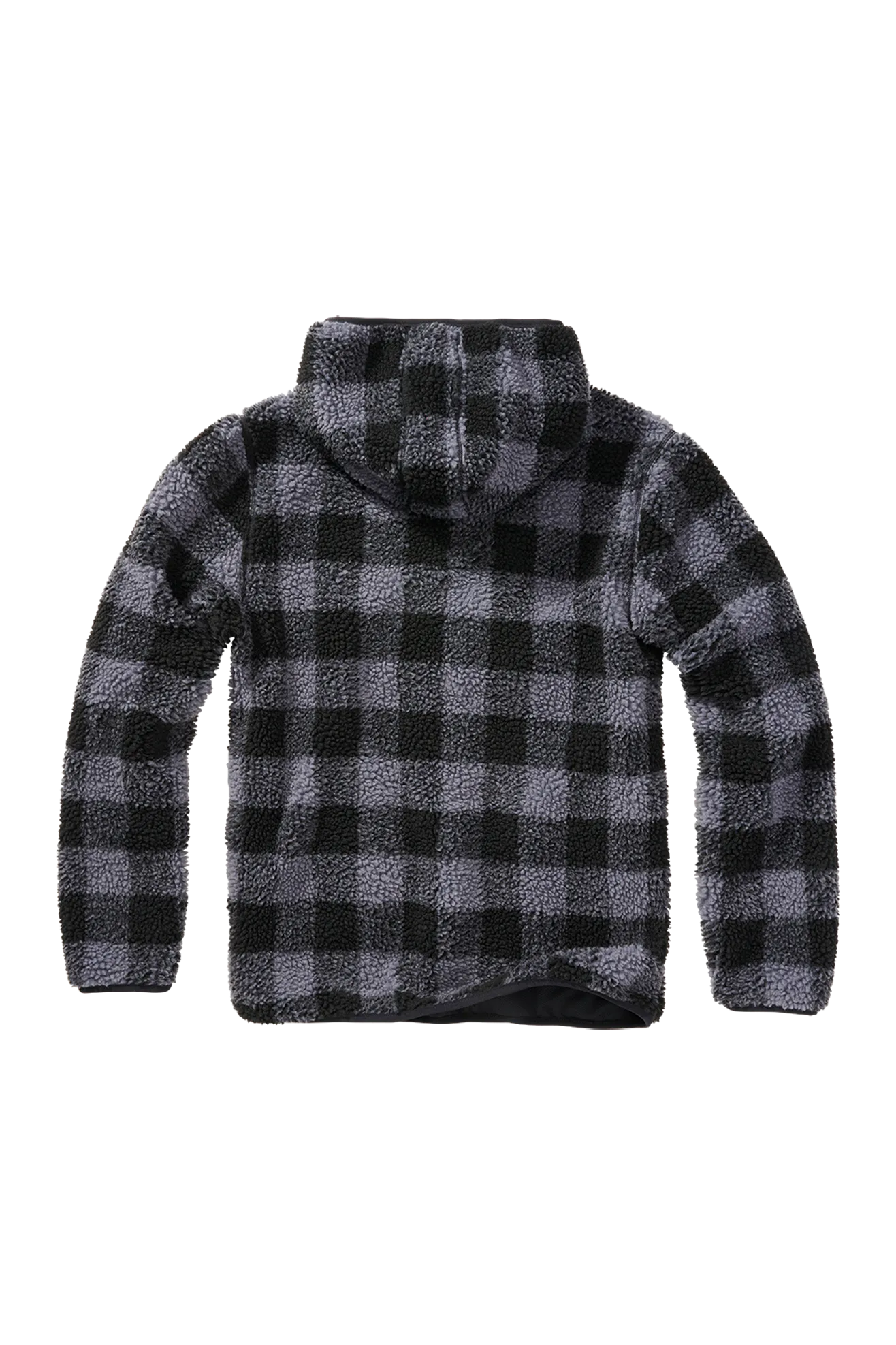 Chaqueta Polar Brandit Worker Negro-Gris