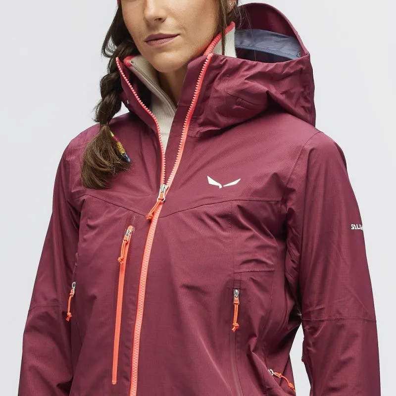 Chaqueta Salewa Sella Responsive Jkt (rojo rojizo) mujer