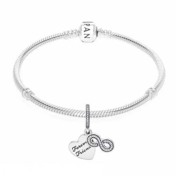 charm colgante pandora amigas para siempre