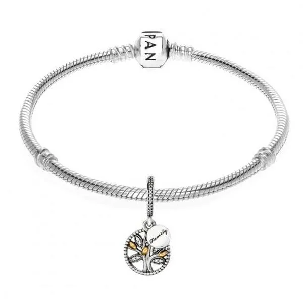 charm pandora colgante Árbol familiar