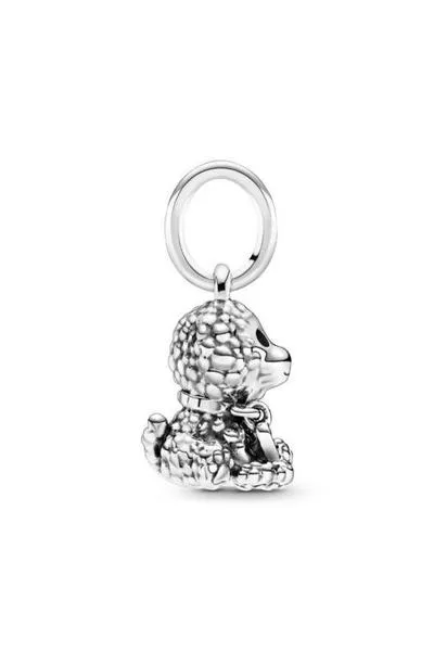 charm pandora colgar plata caniche