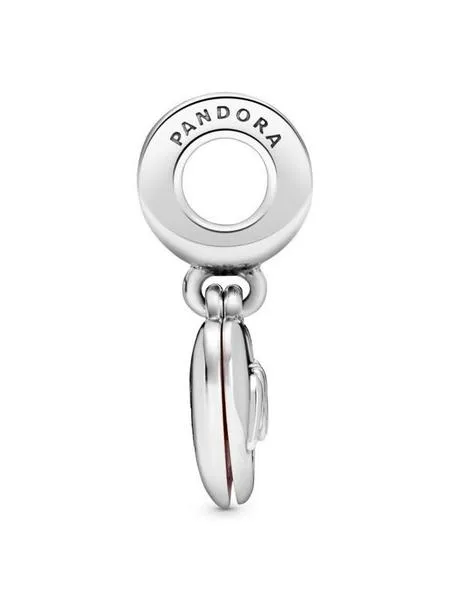 charm pandora plata colgar corazón mum