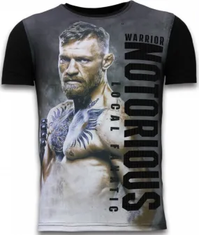 Conor Notorious Fighter - Camiseta digital - Negro