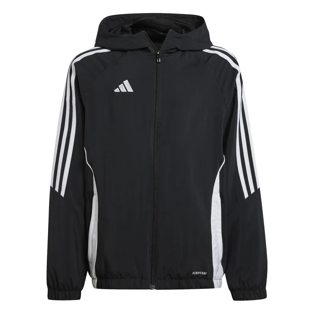 CORTAVIENTOS ADIDAS TIRO24 WB Y NEGRO BLANCO WINDBREAKER IM8798