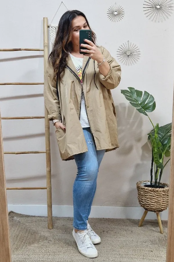 Cortavientos Basic Camel