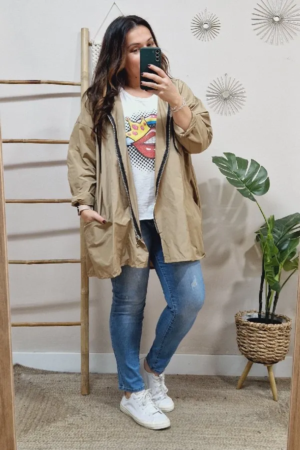 Cortavientos Basic Camel