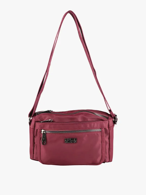 Coveri Collection Bolso bandolera de nailon para mujer