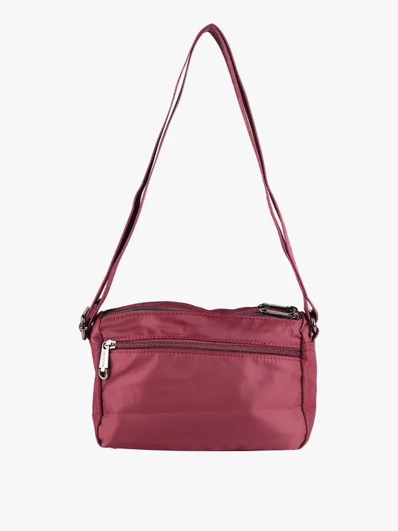 Coveri Collection Bolso bandolera de nailon para mujer