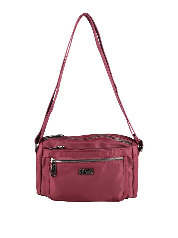 Coveri Collection Bolso bandolera de nailon para mujer