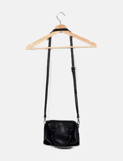 Crossbody Bolso negro bowling