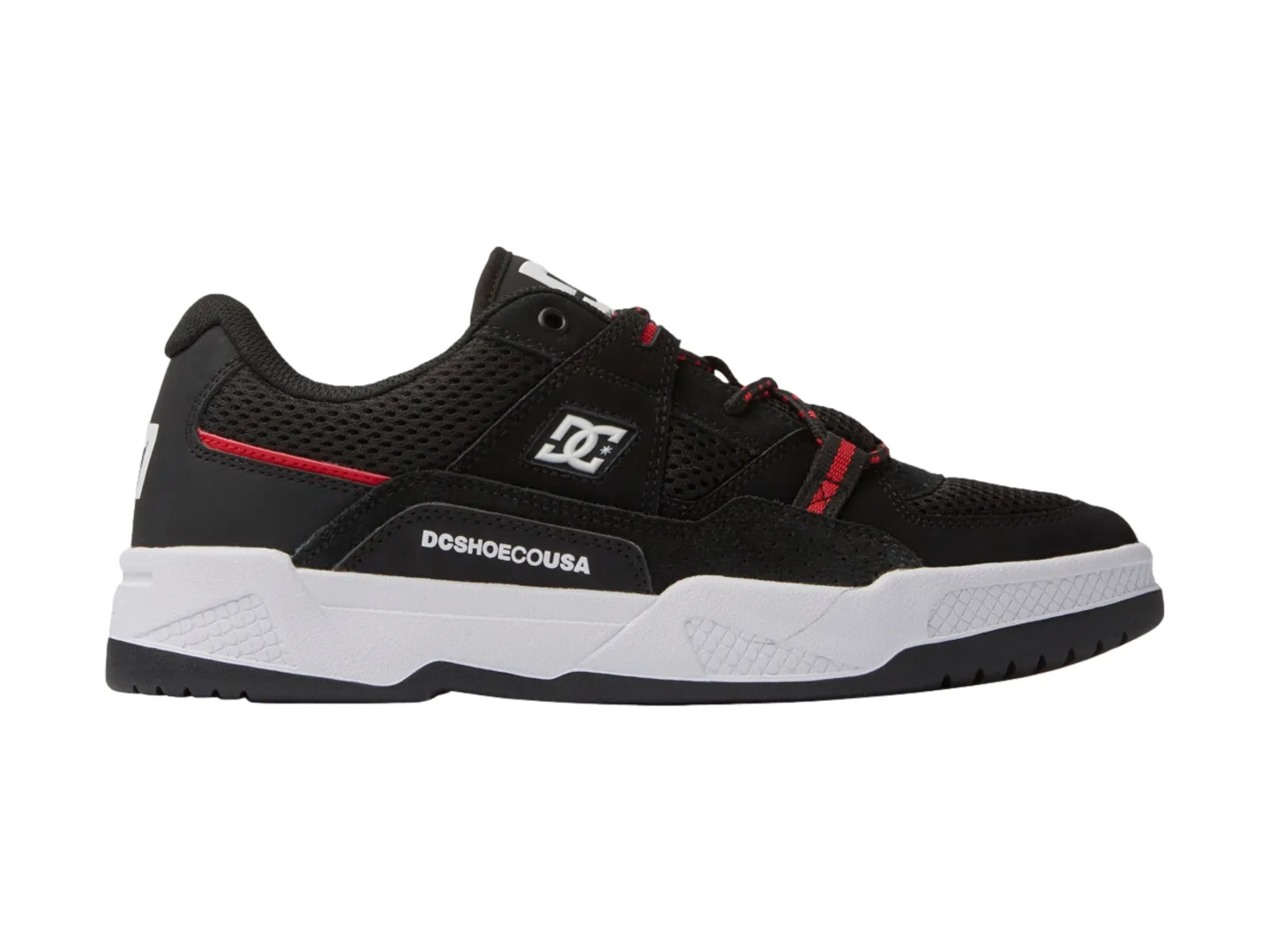 DC SHOES ADYS 100822 KHO BLACK/HOT CORAL CONSTRUCT N/V  2530