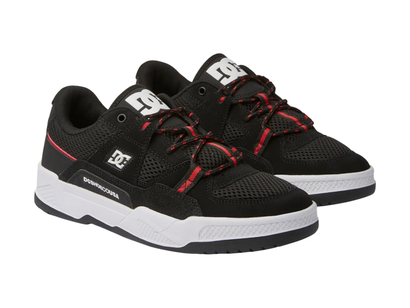 DC SHOES ADYS 100822 KHO BLACK/HOT CORAL CONSTRUCT N/V  2530