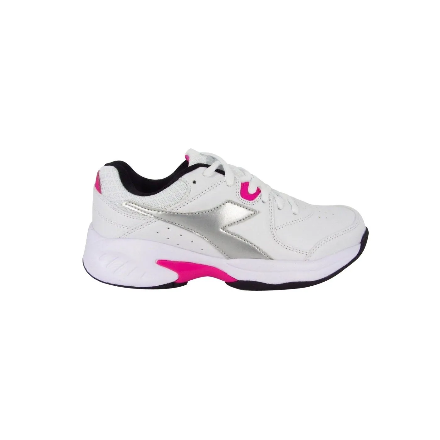 Diadora Smash 5 Blanco Rosa Mujer